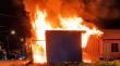 Incendio en Llanquihue movilizó a tres compañías de Bomberos