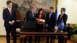 [FOTOS] Ministro Quiroz ingresa proyecto de Presupuesto 2027 al Congreso Nacional