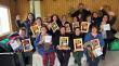 Vecinos de Salto Chico participaron en taller de telar decorativo