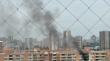 Murió hombre que incendió departamento en Maipú tras amenazar a su esposa e hijas