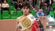 Puertovarino de 17 años se consagró campeón mundial de kickboxing en Alemania