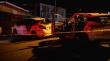 [FOTOS+VIDEOS] Violento turbazo en supermercado de Valparaíso: hubo lanzamiento de miguelitos y vehículos quemados