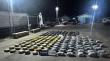 Decomisan cargamentos con 266 kilos de marihuana en El Loa: un detenido