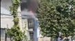 Incendio afecta al Teatro Municipal de Maipú: Reportan un bombero y un civil lesionados