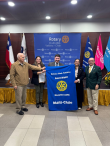 Rotary Club Satélite Ainil de Máfil: a casi cuatro meses de su creación, entrega prótesis dentales, apoya a personas mayores y proyecta un sendero en el bosque nativo