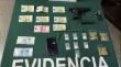 Detienen a cuatro sujetos en Quellón por porte de drogas y un arma fogueo