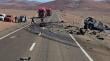 Tragedia en la ruta: Al menos cuatro muertos dejó colisión frontal en ruta B-710, sector cuesta Paposo