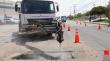 Antofagasta busca recuperar sus calles: reactivan camión bacheador con meta de 15 reparaciones diarias