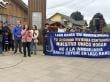 Comunidades marcharon en Futrono por la defensa del lago Ranco