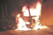 Ataque incendiario en Angol deja cuatro máquinas destruidas