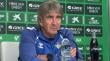 Pellegrini tras triunfo del Betis: "Tres puntos fundamentales para buscar el objetivo de pasar ronda"