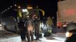Tras horas de intenso operativo entre nieve, hielo y fuertes vientos: Rescatan con éxito a las 59 personas aisladas en la ruta 27-CH