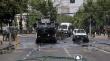 Reportan desmanes en el centro de Santiago tras manifestación por 18-0: Metro cierra estaciones de Línea 1