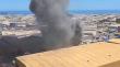 Incendio se registra en galpón en sector de la Zona Franca en Iquique
