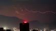 Dirección Meteorológica emitió alerta por tormentas eléctricas en RM, O’Higgins y Maule