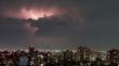 Senapred advirtió lluvias en corto período, tormentas eléctricas y vientos desde Coquimbo al Biobío