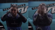 [VIDEO] "Cómo quiera y dónde quiera": jugador de San Luis sorprende con particular ducha bajo la lluvia