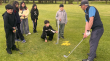 Estudiantes de escuelas municipales de Osorno participan en taller de golf
