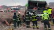 Bus con trabajadores se desbarranca en la Ruta de la Minería de Antofagasta: conductor resultó lesionado