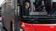 Bus RED se incendió en la Costanera Norte en Vitacura