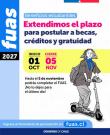 Se extiende plazo del FUAS: cómo y hasta cuándo postular a gratuidad y becas en 2027