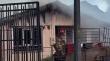 Incendio destruyó vivienda en Villa Llau Llao y dejó a dos personas mayores damnificadas