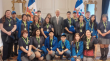 Estudiantes de colegio rural de San Juan de la Costa fueron recibidos por el Presidente