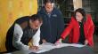 La Ligua: firman contrato para concretar anhelado proyecto de alcantarillado en Placilla y La Chimba