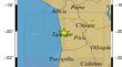Sismo se registró esta mañana en la Región de Tarapacá