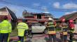 Incendio afectó a vivienda de dos pisos en población Padre José Fernández de Puerto Montt