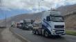 Gremio de camioneros de Tarapacá protesta por alza de combustible en Iquique