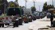 Camioneros mantienen bloqueo en San Antonio y retomarán negociaciones el lunes