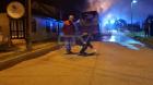Encapuchados atacaron dos buses en Cañete