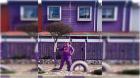 Fanático de Deportes Concepción pintó su casa, reja y hasta la radio a pilas de color lila