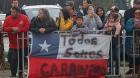 [VIDEO+FOTOS] Carabineros asesinados en Cañete tuvieron multitudinario adiós en Curanilahue y Cañete