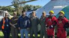 [FOTOS] Rescatan a tres bañistas arrastrados por el río Aconcagua en La Cruz