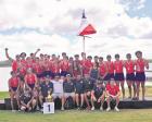 Chile se consagra campeón sudamericano de remo con fuerte presencia valdiviana en los botes
