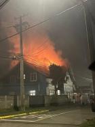 Incendio en residencia de adolescentes dejó a 16 damnificadas