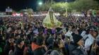 [VIDEO] Obispo de Iquique tocó la puerta del Santuario y se dio inicio a la Fiesta  de La Tirana
