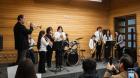 Con éxito se desarrolló la presentación del concierto musical del club Harmonie en Loncotoro