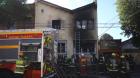 [VIDEO] Incendio afectó a una vivienda de dos pisos en cerro de Valparaíso: dos lesionados