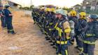 Solo el 55% de los aspirantes a Bomberos de Chillán logra completar la formación