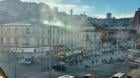 Trabajan en controlar rebrote de incendio en edificio patrimonial de Valparaíso