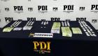 PDI desarticuló dos puntos de venta de drogas en población Cardenal Raúl Silva Henríquez de Arica