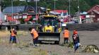 Realizaron operativo de limpieza en la playa de la Costanera de Achao