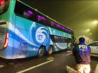 PDI detuvo a dos hombres que portaban drogas en un bus interprovincial en acceso a Los Ríos