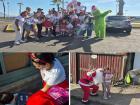 Emprendedores migrantes organizaron el “Pascuero Solidario”y entregaron más de 600 juguetes a niños en las calles de Iquique