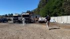 Sujetos armados intimidan a trabajadores y queman dos camiones en predio forestal de Collipulli