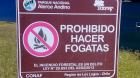 Dos hombres fueron detenidos por encender fogatas en el Parque Nacional Alerce Andino