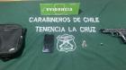 La Cruz: Carabineros detuvo a menor por robo con violencia y recuperó especies sustraídas